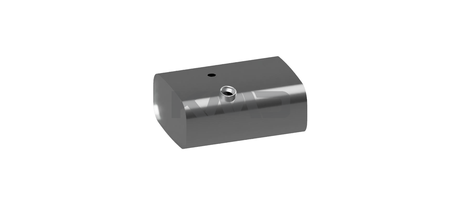 MAN Galvanised Fuel Tank 350X615X1300 250L